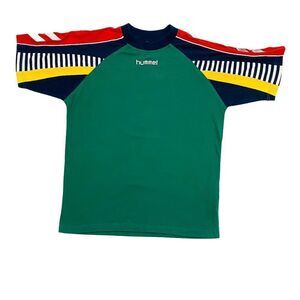 Vintage Hummel Green Athletic Tee